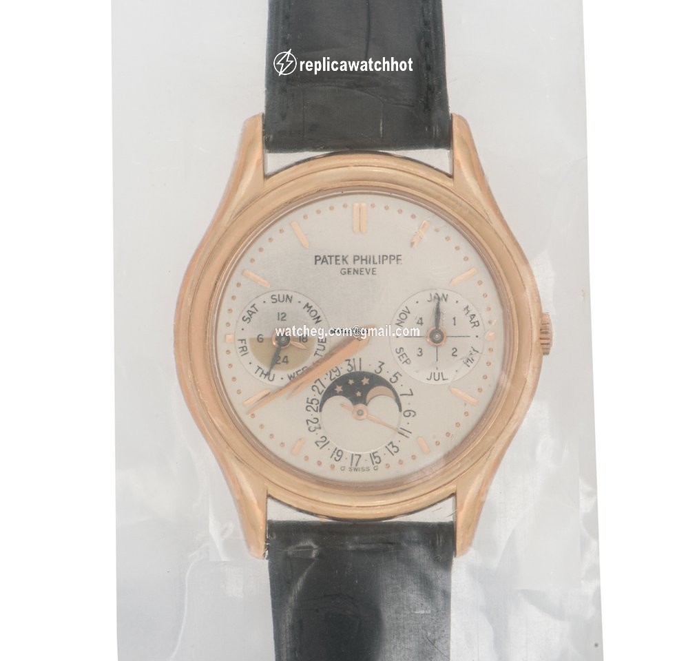 Patek Philippe Perpetual Calendar Mens watch Unisex Automatic Rose gold 3940R-011 2