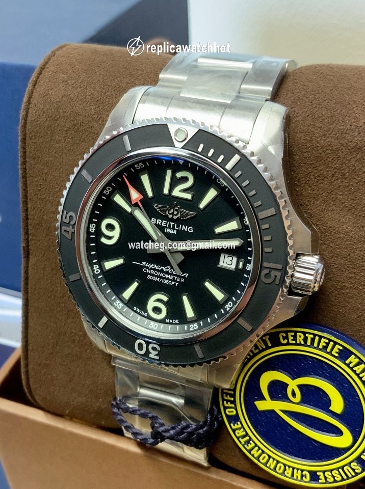 Breitling Superocean 42 Mens watch Unisex Automatic Steel A17366021B1A1 2