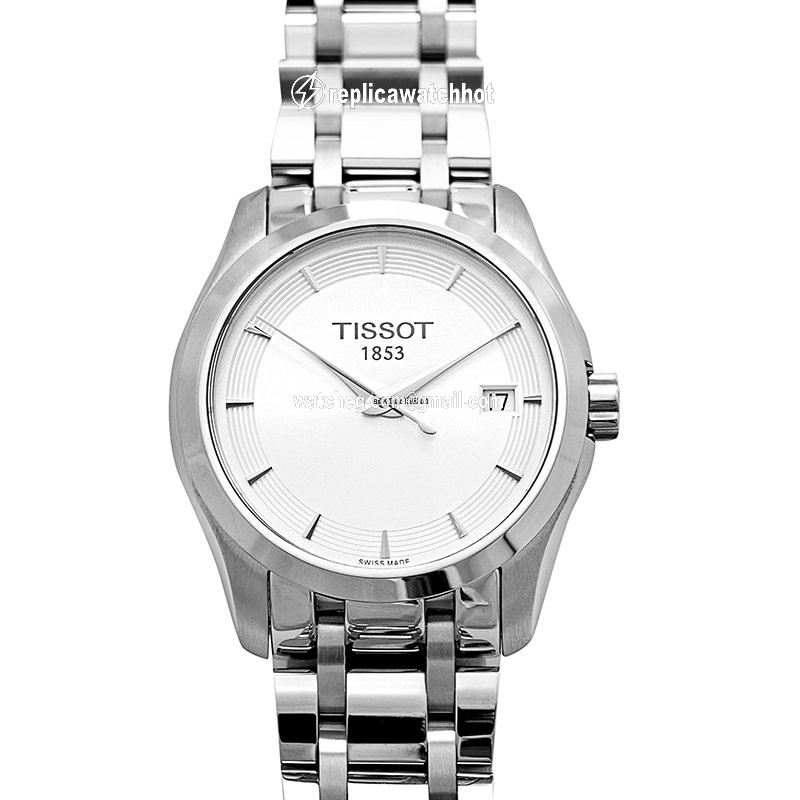 Tissot Couturier Womens watch Quartz Steel T035.210.11.031.00 2