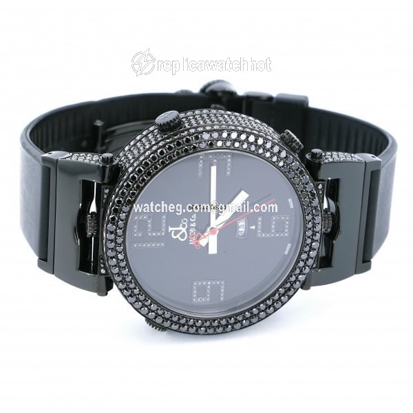 Jacob & Co. Quartz Steel JC-LG3DCBD 2