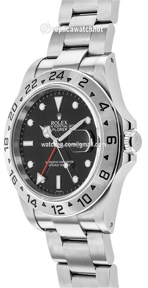 Rolex Explorer II Steel Automatic 16570-BLACK 2