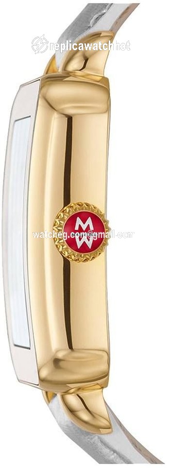 Michele Deco Womens watch Quartz Yellow gold MWW06K000038 2