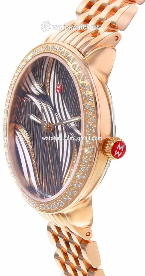 Michele Serein Womens watch Quartz Rose gold MWW21B000091 2