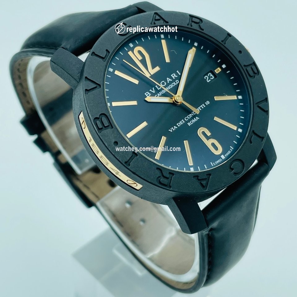 Bulgari Bulgari Mens watch Unisex Automatic Carbon BBP40BCGLD 2