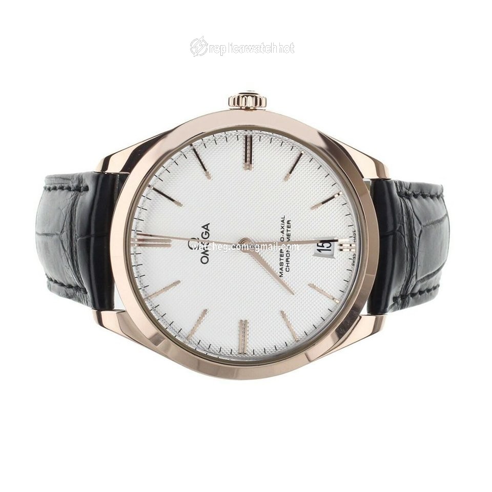 Omega De Ville Tresor Mens watch Unisex Manual winding Rose gold 43253402102002 2