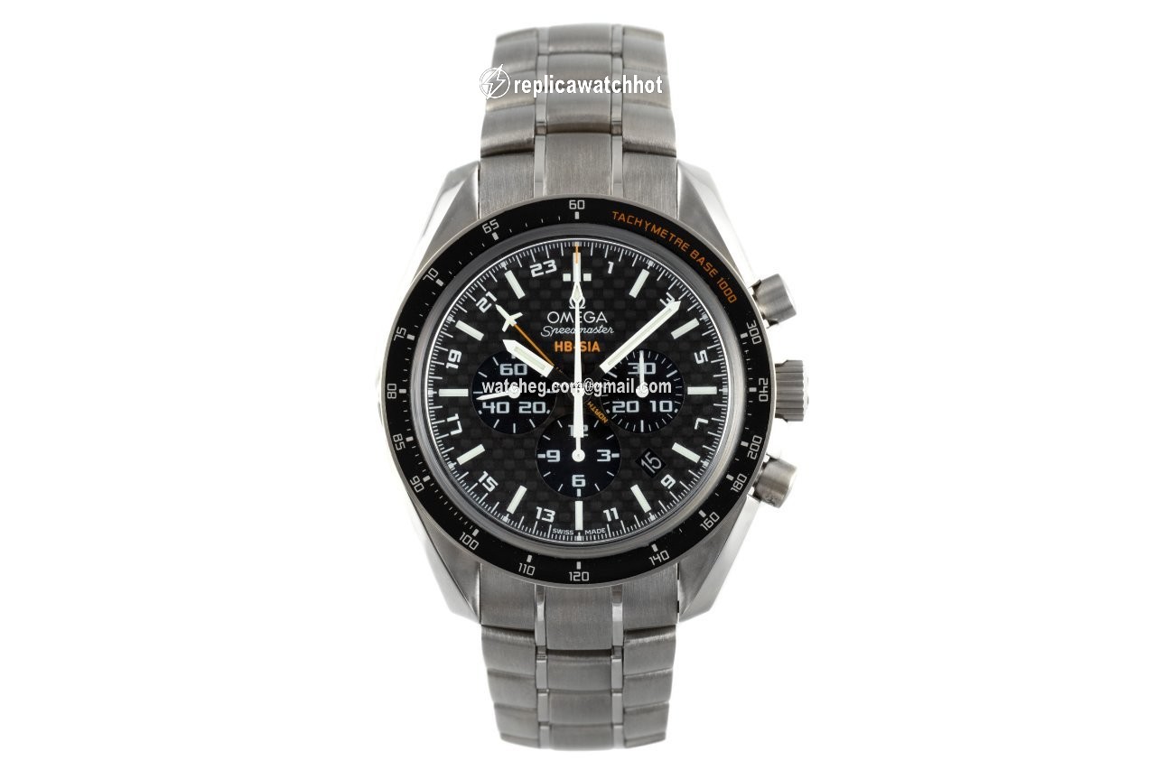 Omega Speedmaster HB-SIA Mens watch Unisex Automatic Titanium 321.90.44.52.01.001 2