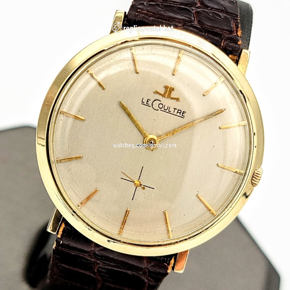 Jaeger-LeCoultre Mens watch Unisex Manual winding Yellow gold LeCoultre 818 2