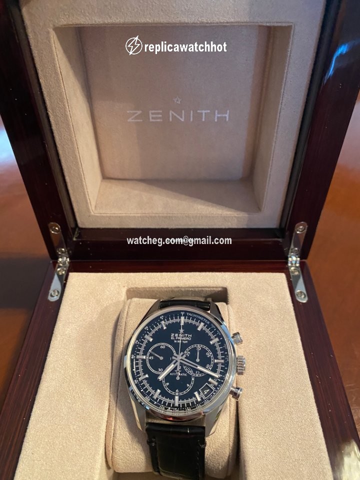 Zenith El Primero 36000 VpH Mens watch Unisex Automatic Steel 03.2080.400 21.C496 2