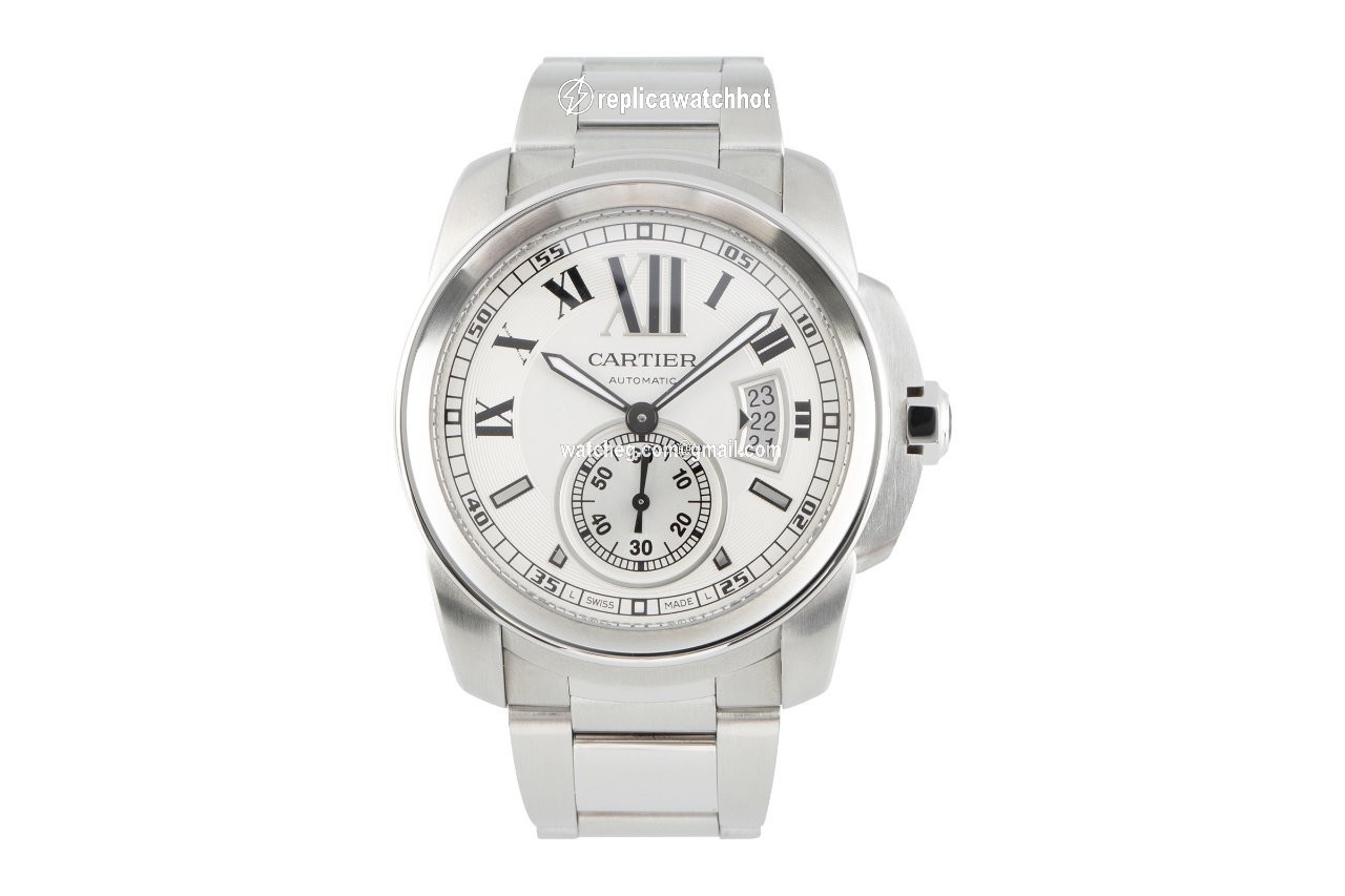 Cartier Calibre de Cartier Mens watch Unisex Automatic Steel 3389 2