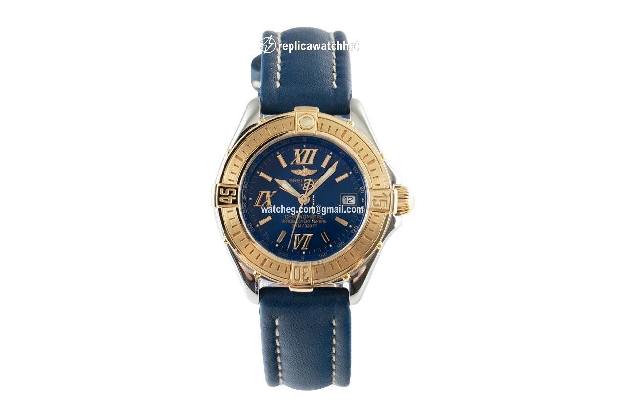 Breitling Womens watch Quartz Gold Steel D71365 2