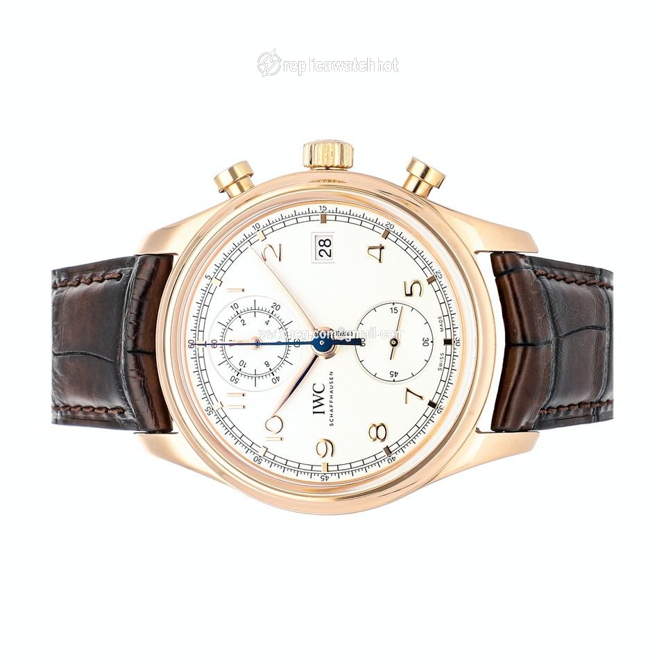 IWC Portuguese Chronograph Mens watch Unisex Automatic Rose gold IW3904-02 2
