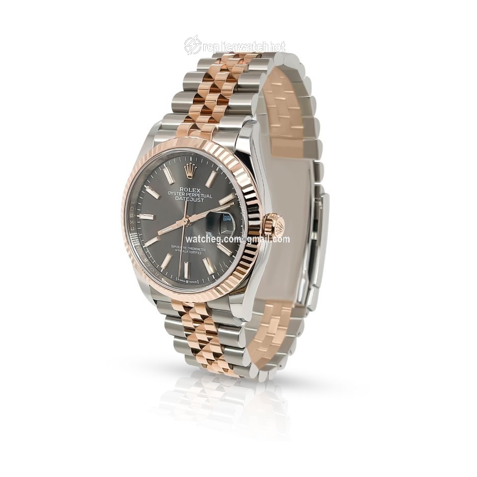 Rolex Datejust 36 Mens watch Unisex Gold Steel Automatic 126231-0013 2