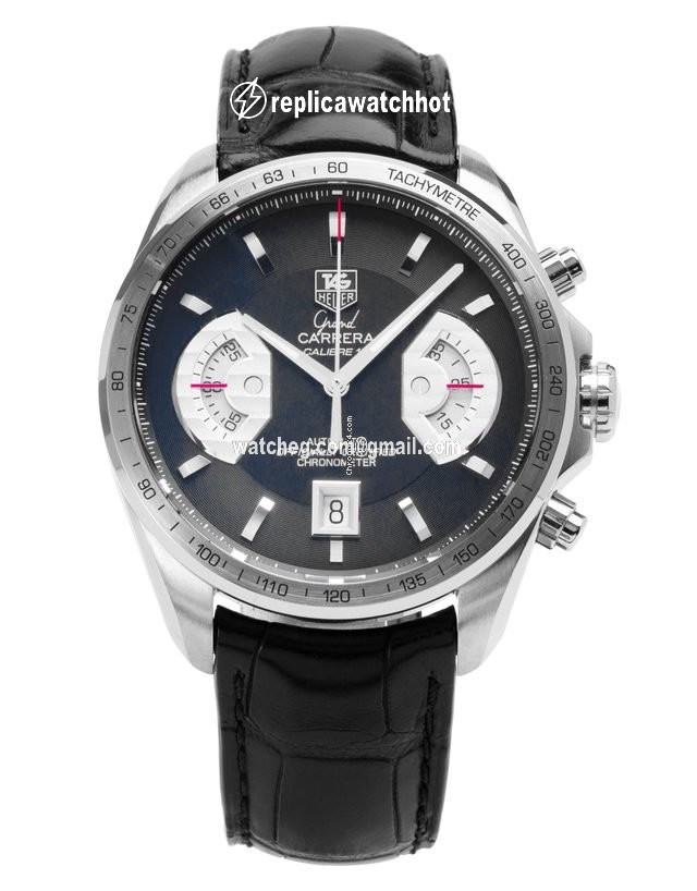 TAG Heuer Grand Carrera Mens watch Unisex Automatic Steel CAV511A.FC6225 2