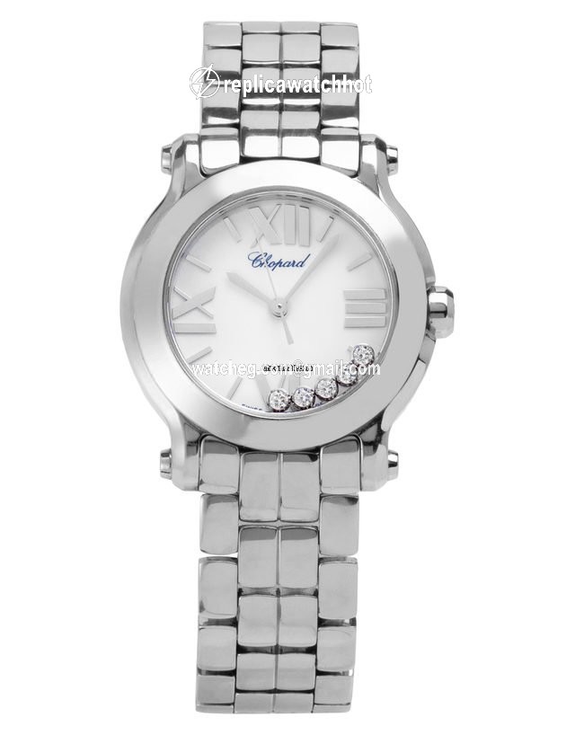 Chopard Happy Sport Mens watch Unisex Quartz Steel 278509-3002 2