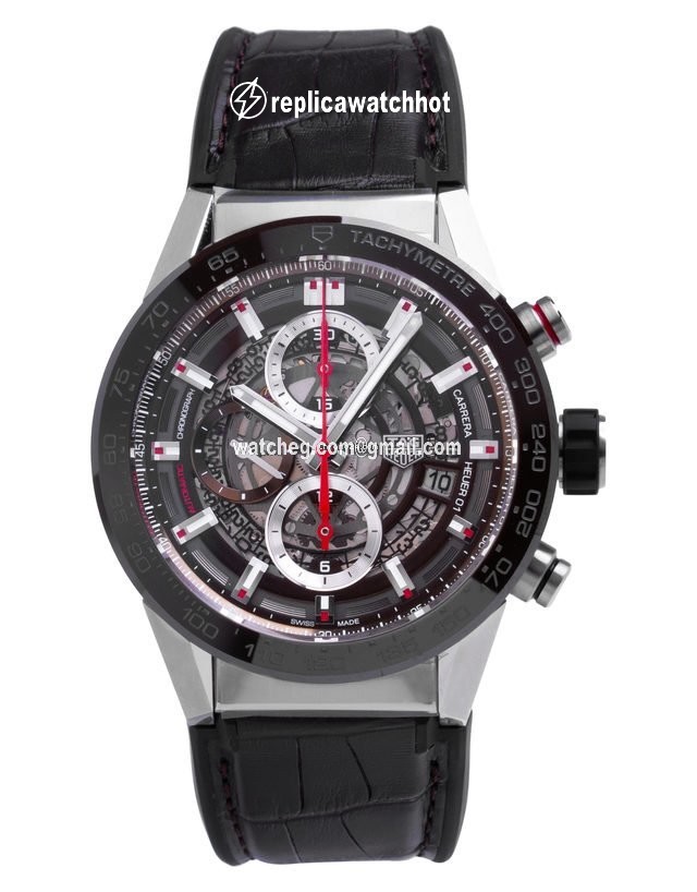 TAG Heuer Carrera Calibre HEUER 01 Mens watch Unisex Automatic Steel CAR201U.FC6405 2