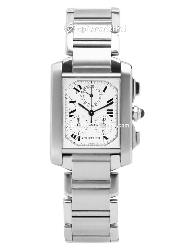 Cartier Tank Francaise Mens watch Unisex Quartz Steel W51001Q3 2303 2