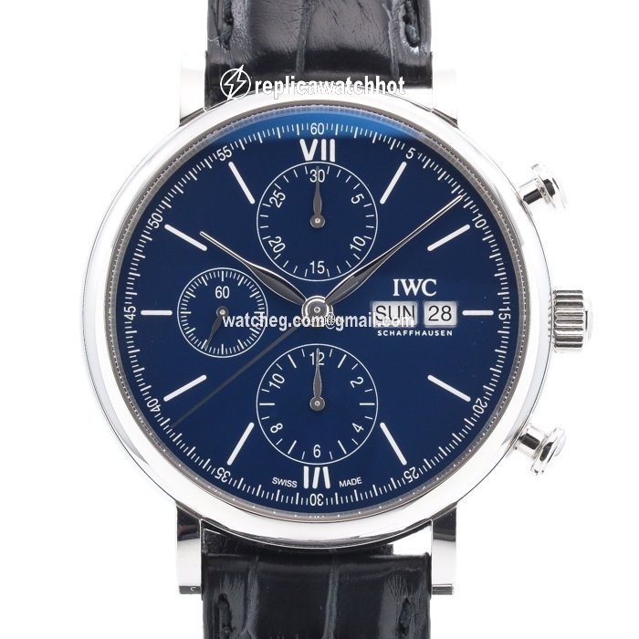IWC Portofino Chronograph Mens watch Unisex Automatic Steel IW391023 2