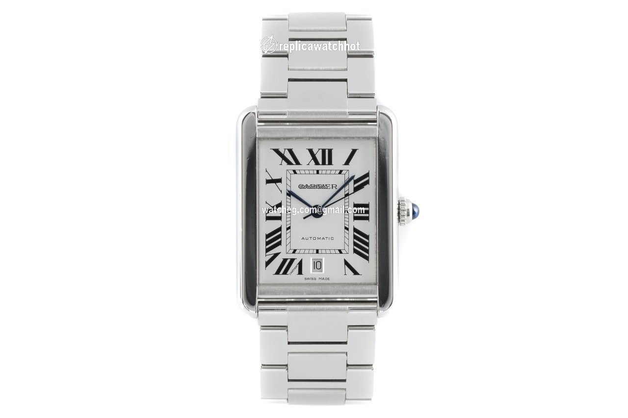 Cartier Tank Solo Mens watch Unisex Automatic Steel W5200028 2