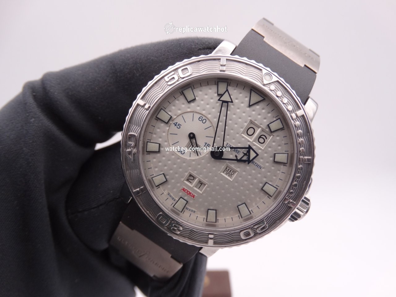 Ulysse Nardin Marine Mens watch Unisex Automatic Steel 333-88-3 2