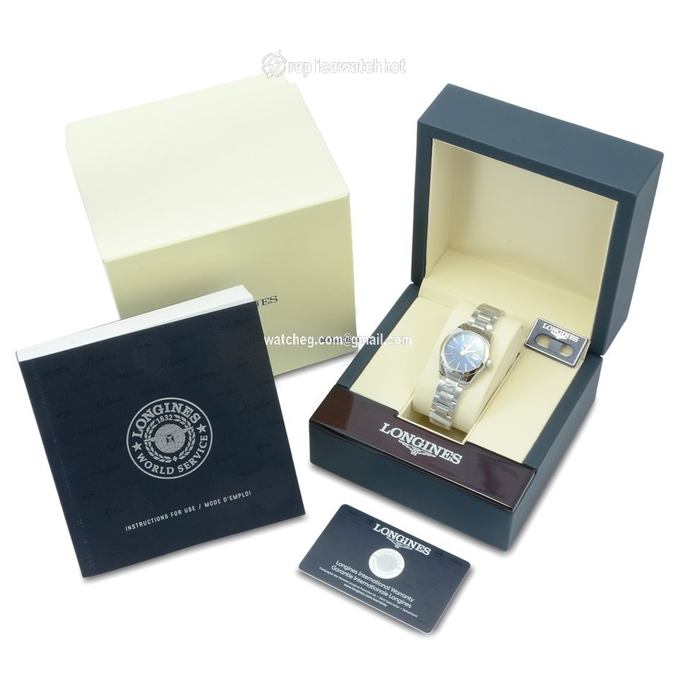 Longines Conquest Classic Womens watch Quartz Steel L2.286.4.92.6 2