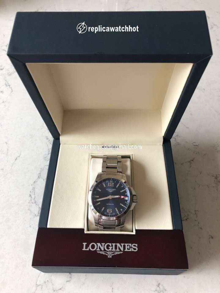 Longines Conquest Mens watch Unisex Automatic Steel L3.687.4.99.6 2