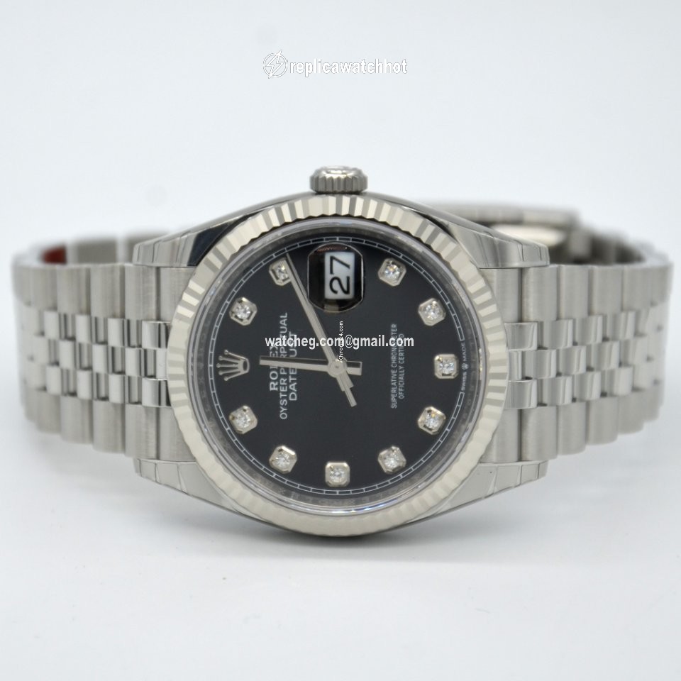 Rolex Datejust 36 Womens watch White gold Automatic 126234-0027 2