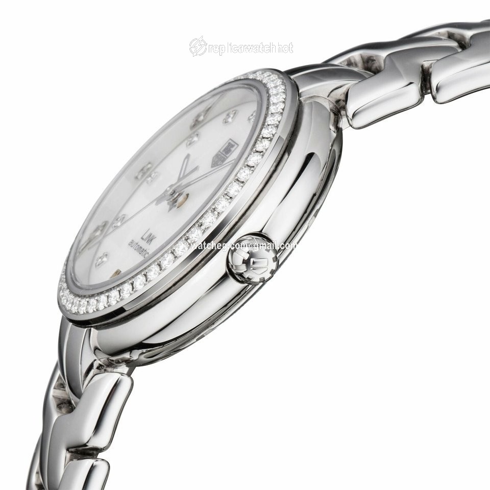 TAG Heuer Link Lady Automatic Steel WAT2314.BA0956 WAT2314BA0956 2