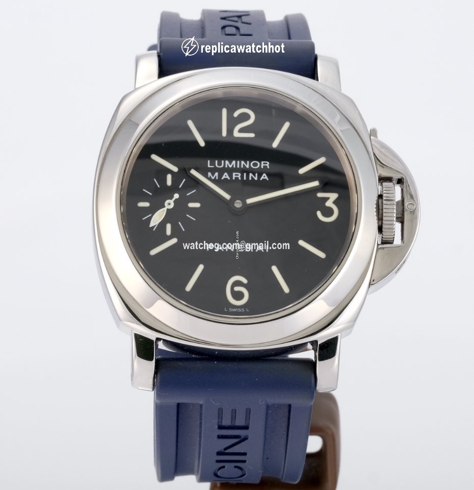 Panerai Luminor Marina Mens watch Unisex Manual winding Steel PAM 00001 2