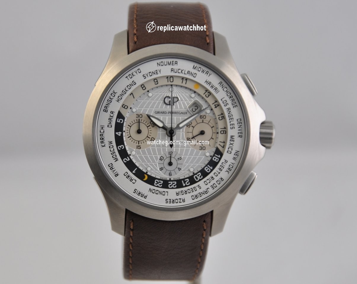 Girard Perregaux Traveller Mens watch Unisex Automatic Titanium 49700-21-132-HBBB 2