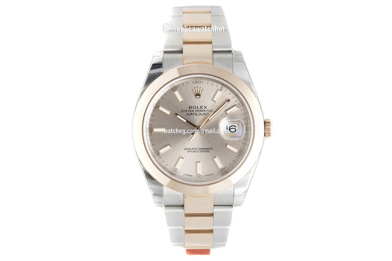 Rolex Datejust 41 Mens watch Unisex Gold Steel Automatic 126301 2