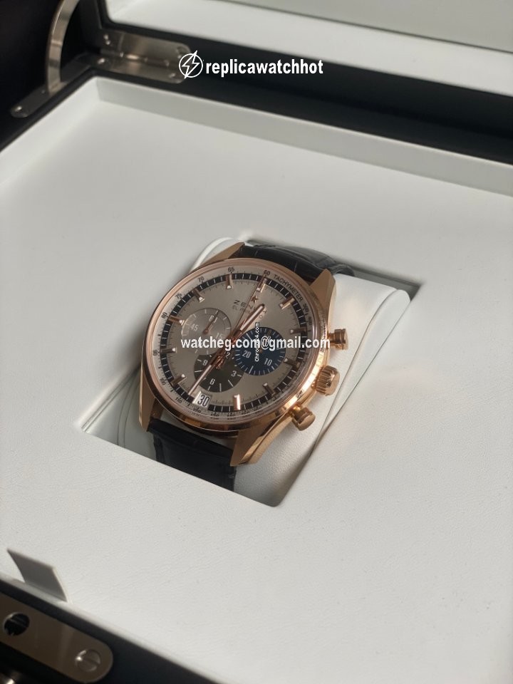 Zenith El Primero Chronomaster Mens watch Unisex Automatic Rose gold 18.2043.400 69.C494 2