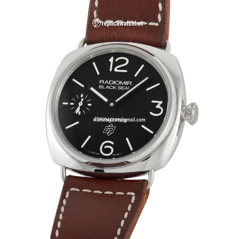 Panerai Radiomir Black Seal Mens watch Unisex Manual winding Steel PAM00380 2