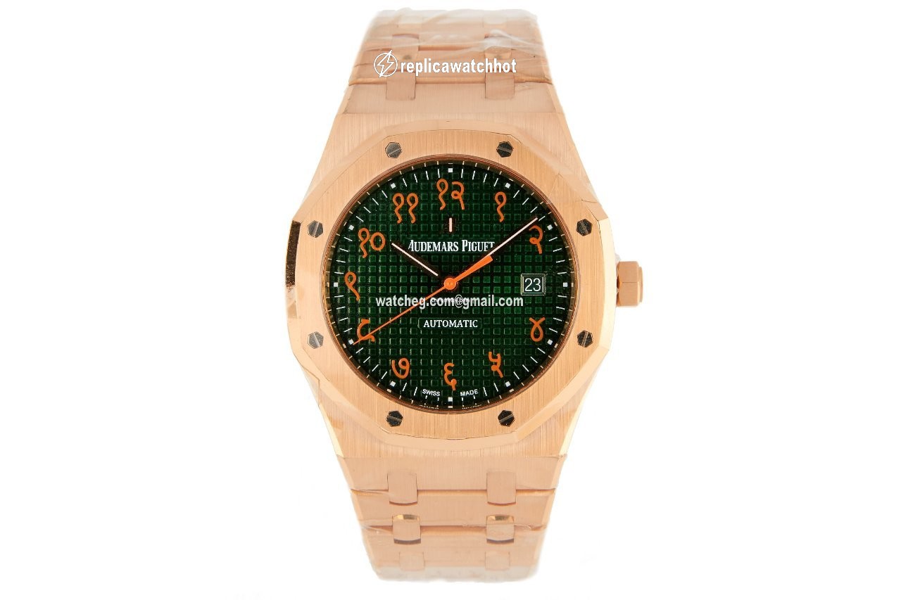 Audemars Piguet Royal Oak Mens watch Unisex Automatic Rose gold 15409OR.OO.1220.OR.01 2
