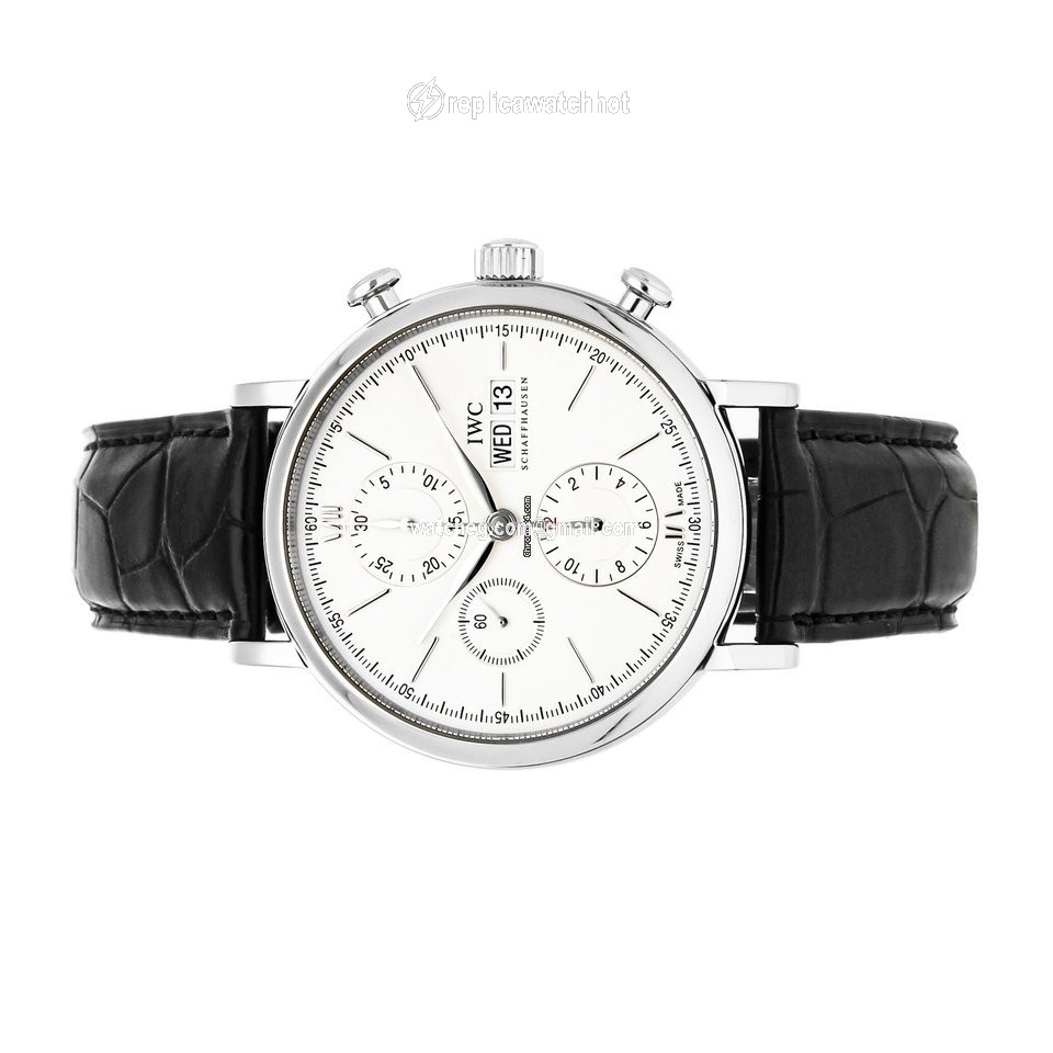 IWC Portofino Chronograph Mens watch Unisex Automatic Steel IW3910-01 2