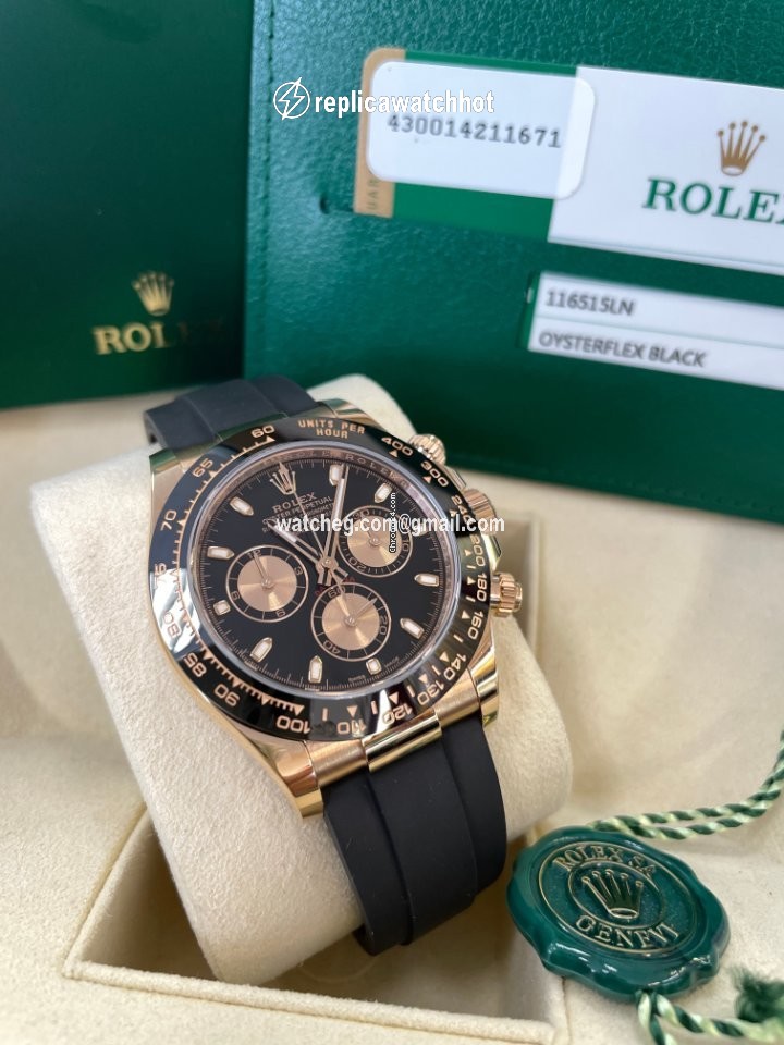 Rolex Daytona Mens watch Unisex Rose gold Automatic 116515ln 2