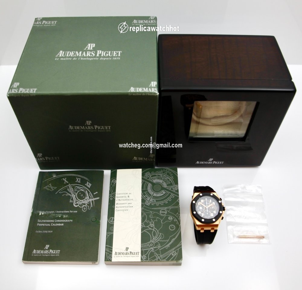 Audemars Piguet Royal Oak Offshore Mens watch Unisex Automatic Rose gold 26262OK.00.D002CA.01 2