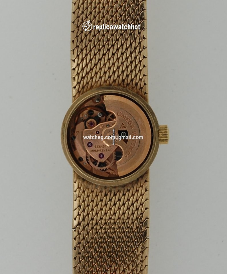 Omega De Ville Ladymatic Womens watch Automatic Yellow gold 751.5816 2