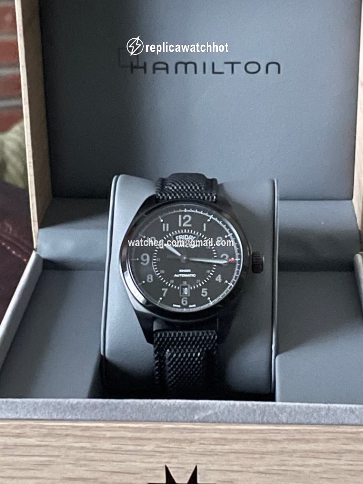 Hamilton Khaki Field Day Date Mens watch Unisex Automatic Steel H70695735 2
