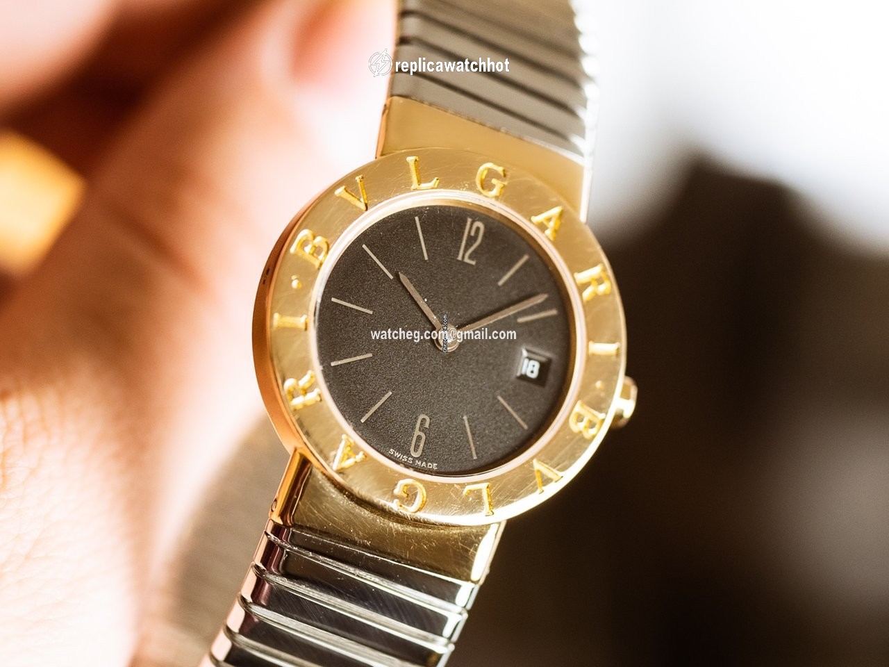 Bulgari Bulgari Womens watch Quartz Yellow gold BB26GSCD 2