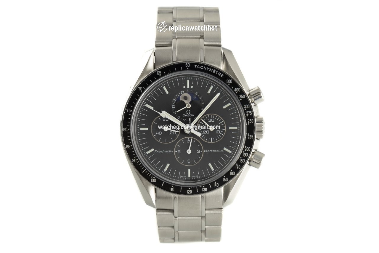 Omega Speedmaster Professional Moonwatch Moonphase Mens watch Unisex Manual winding Steel 3576.50.00 2