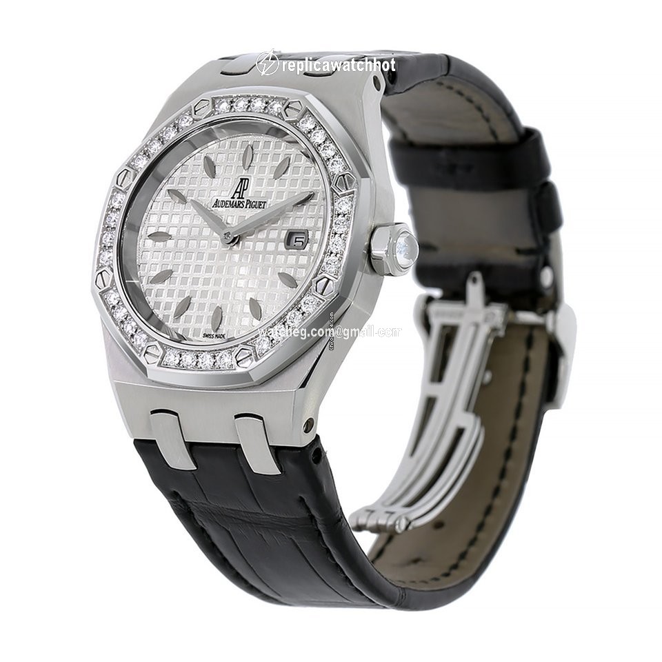 Audemars Piguet Royal Oak Lady Womens watch Quartz Steel 67651ST.ZZ.D002CR.01 2