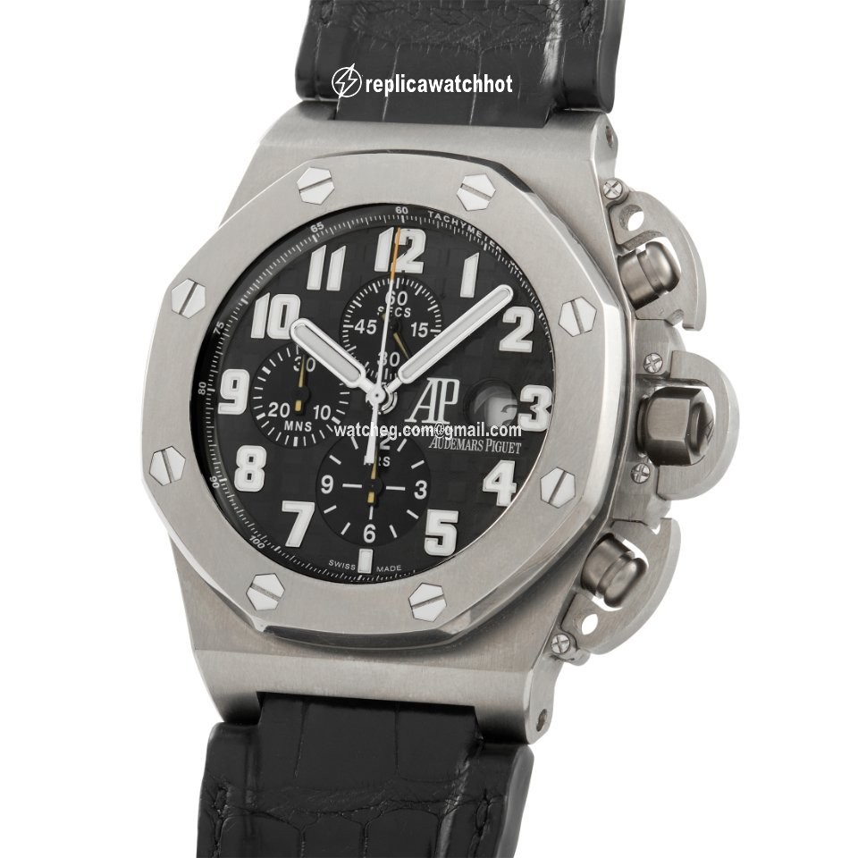 Audemars Piguet Royal Oak Offshore Chronograph Mens watch Unisex Automatic Titanium 25863TI.OO.A001CU.01 2