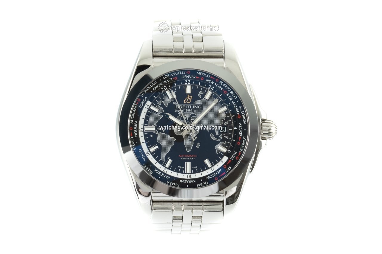 Breitling Galactic Unitime Mens watch Unisex Automatic Steel WB3510 2
