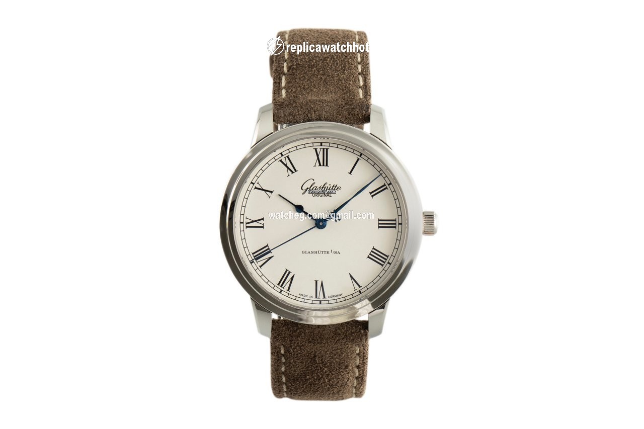 Glashtte Original Senator Automatic Mens watch Unisex Automatic Steel 1-39-59-01-02-04 2