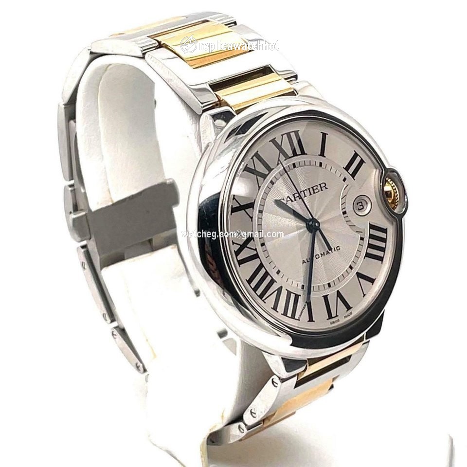 Cartier Ballon Bleu 42mm Mens watch Unisex Automatic W69009Z3 2
