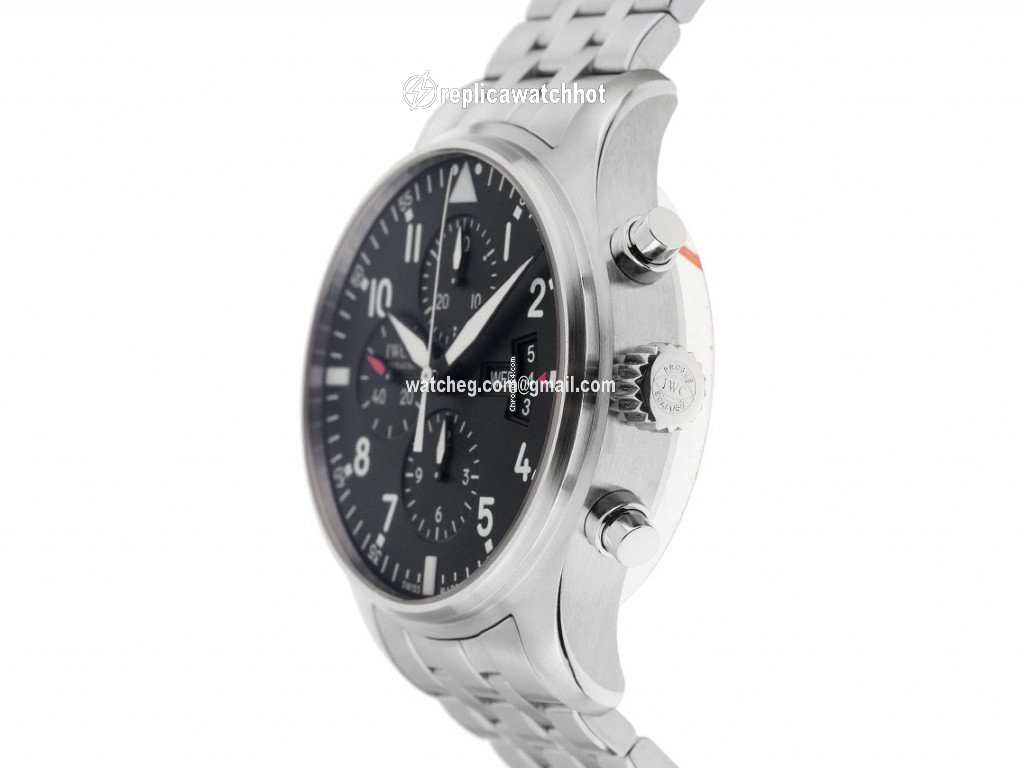 IWC Pilot Chronograph Mens watch Unisex Automatic Steel IW 377704 2