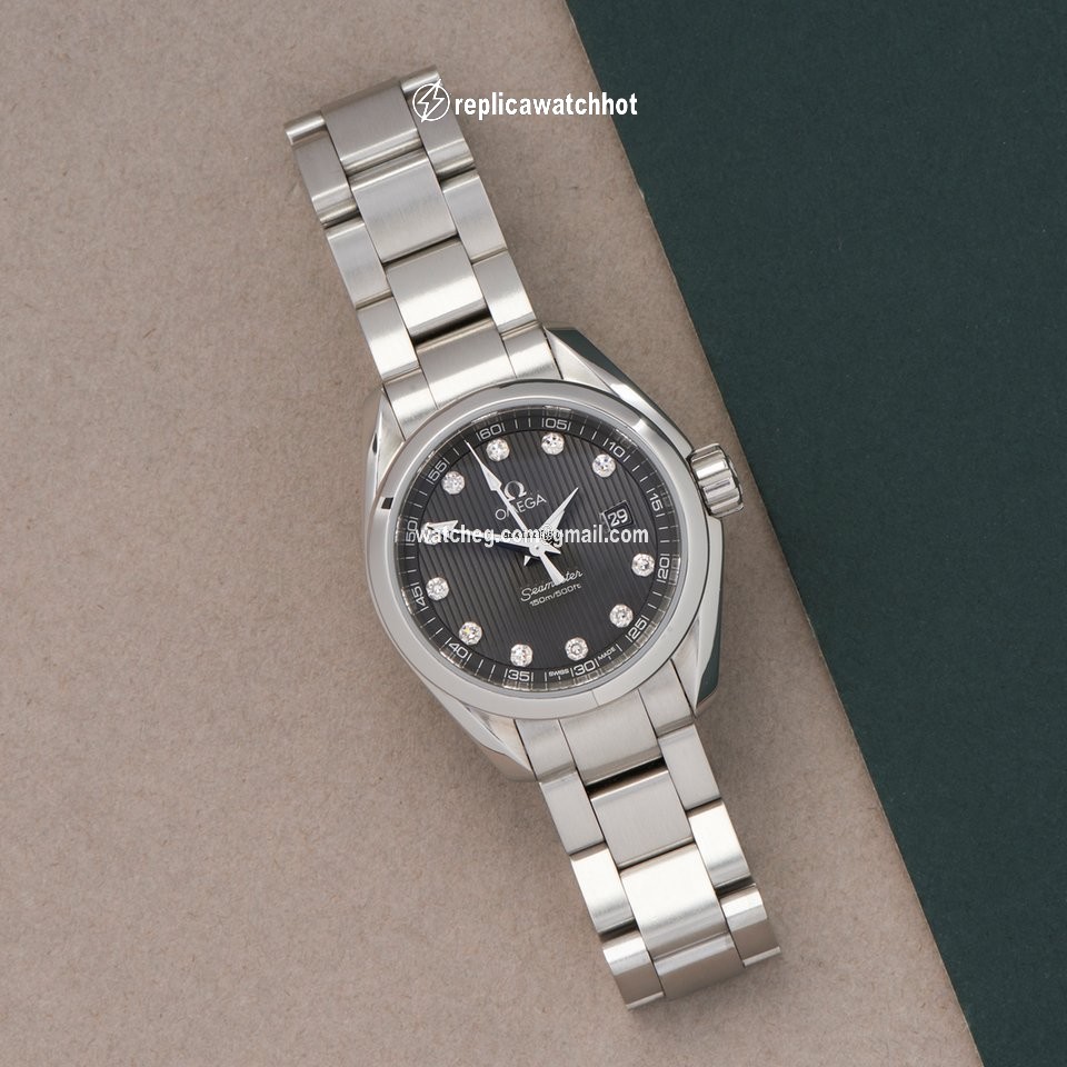 Omega Seamaster Aqua Terra Womens watch Quartz Steel 23110306156001 2