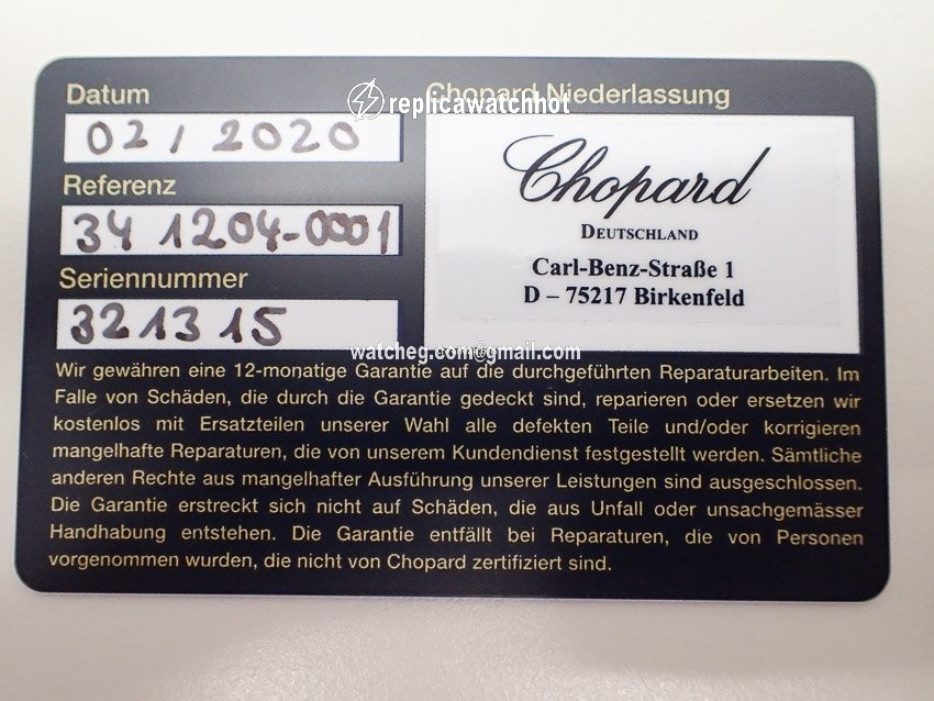 Chopard Mens watch Unisex Automatic Yellow gold 1204 2