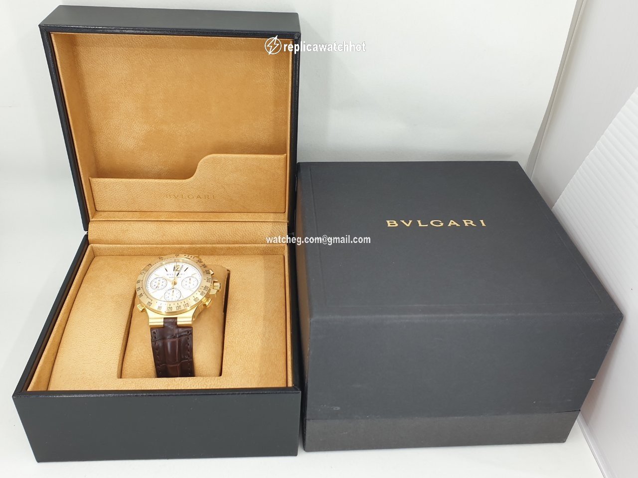 Bulgari Diagono Mens watch Unisex Automatic Yellow gold CH 40 G TA RA 2