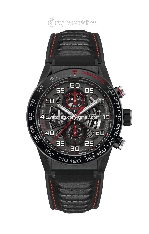 TAG Heuer Carrera Calibre HEUER 01 Mens watch Unisex Automatic Steel CAR2A1H.FT6101 2